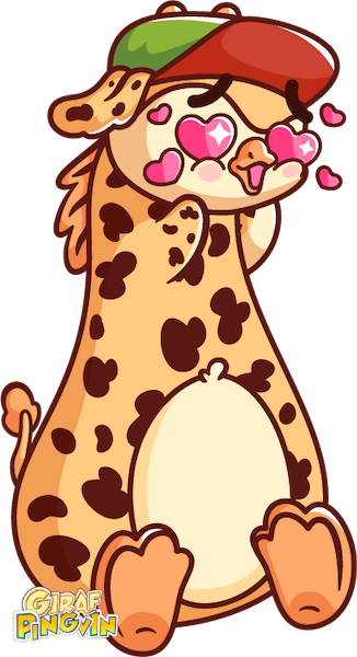 Girafpingvin is in love! 💕