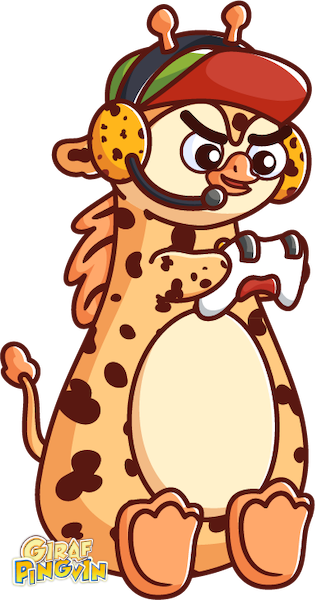 Girafpingvin is in gaming mode 🎮