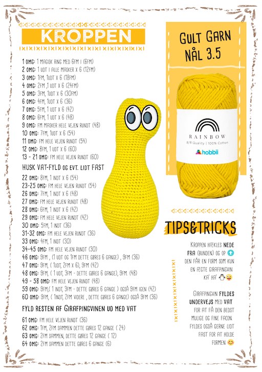 Crochet pattern page 3