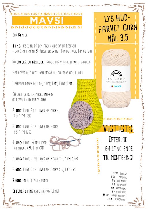 Crochet pattern page 5