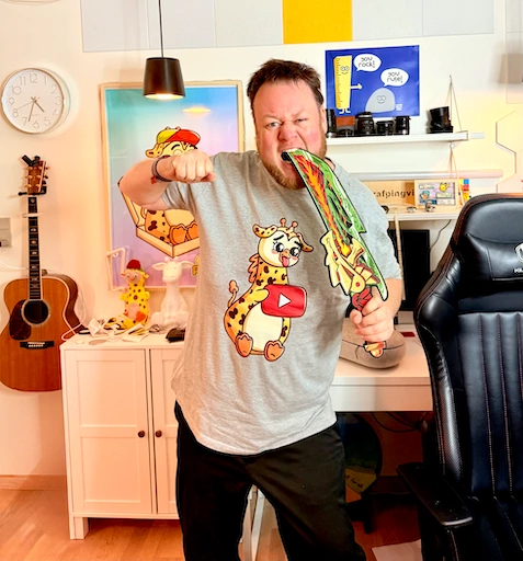 Daniel — behind the scenes