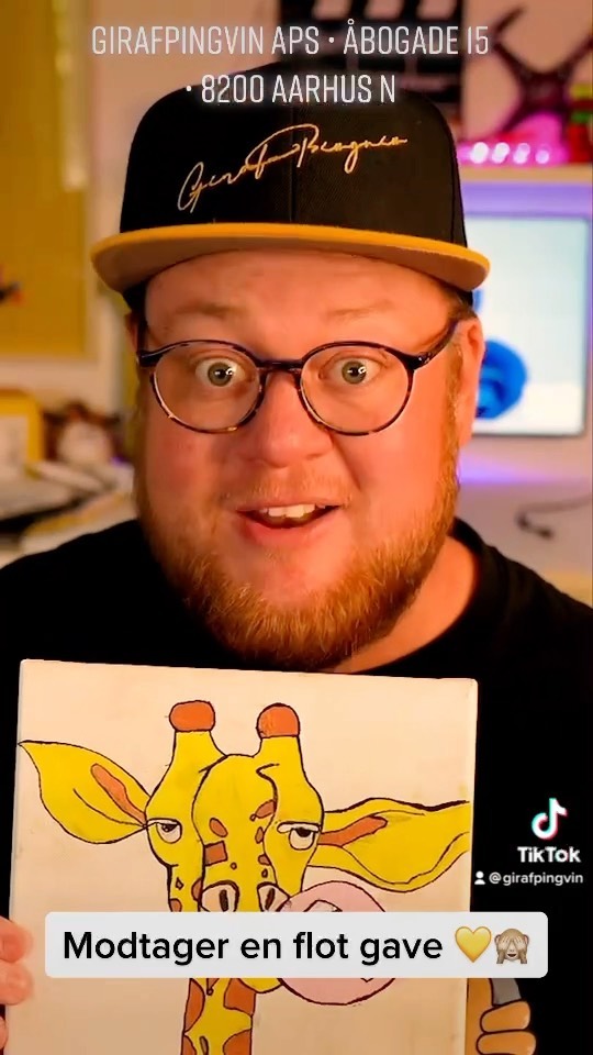 Mega flot fan-gave! 💛🎨