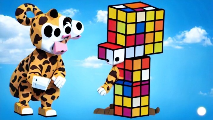 AI-Magi: Pingvin med Girafpels! 🐧🦒✨