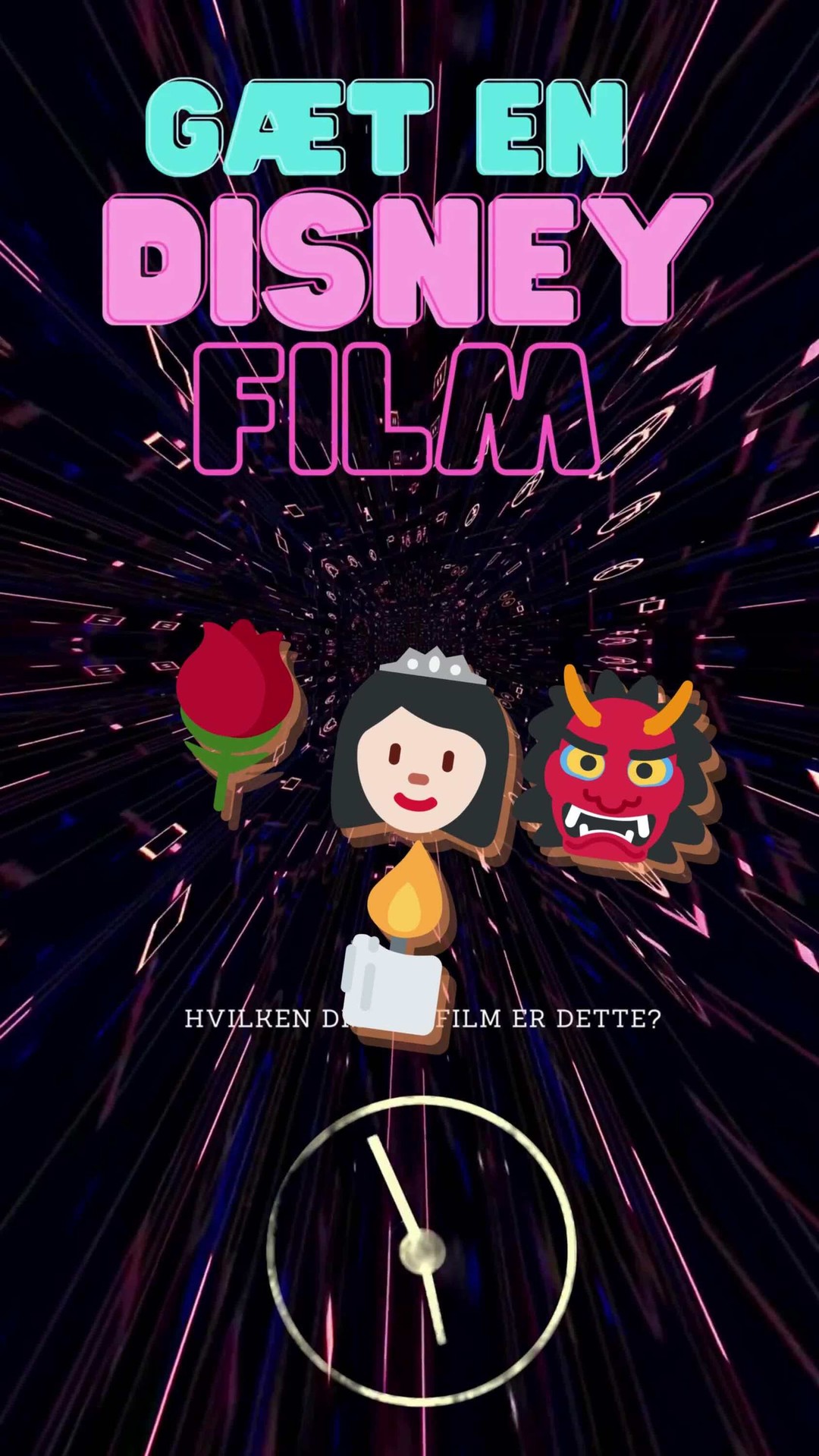 Disney Emoji Gætterejse 🤩🎉