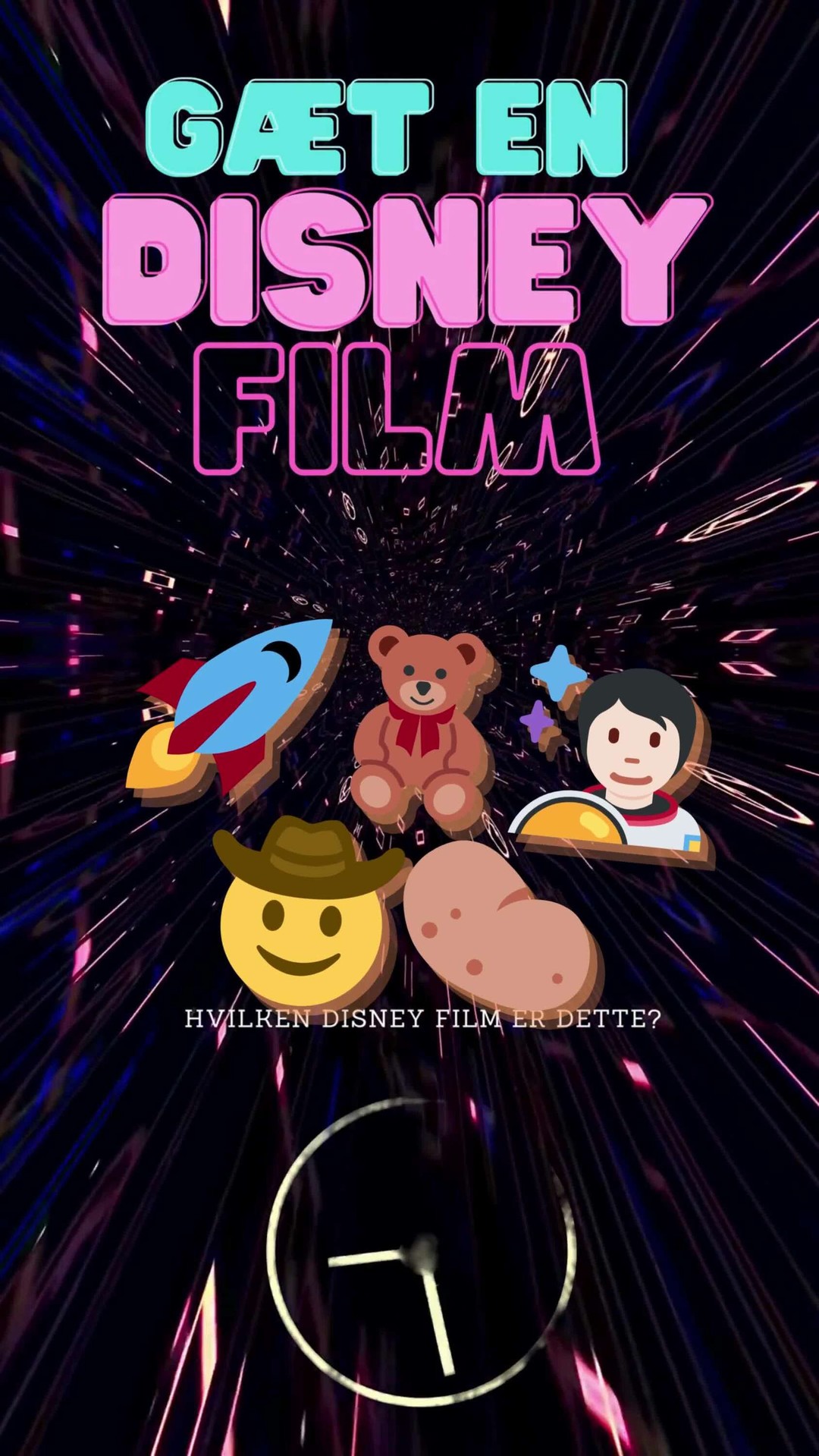 🎬 Disney Emoji Gættekonkurrence! 🧐