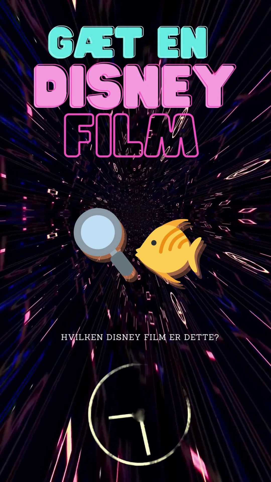 🎬 Gæt Disney-filmen via Emojis! 🎉