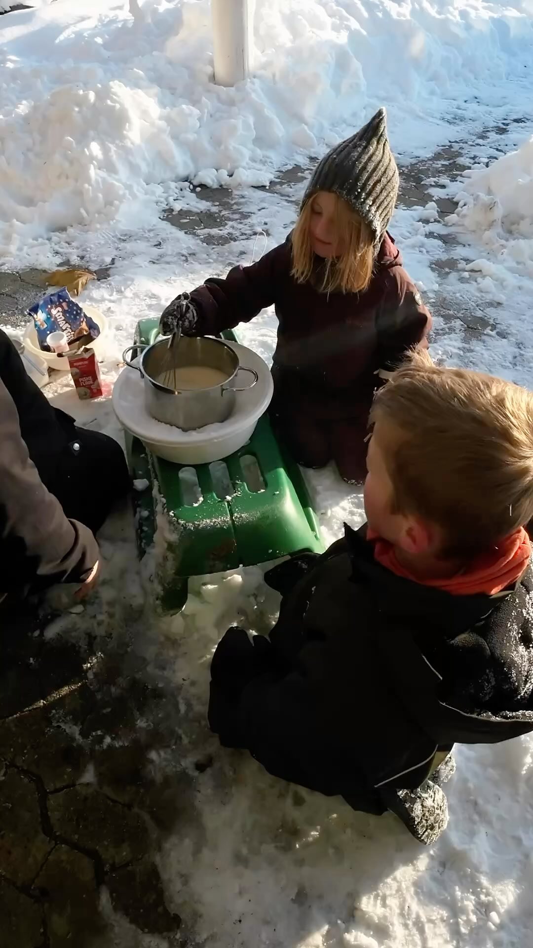 Flormelisfryd: Is i Sneen 🍦❄️