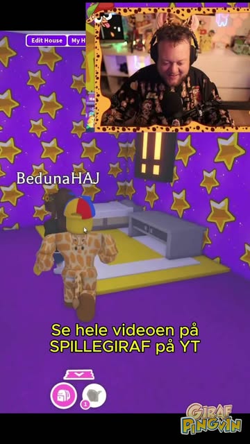 SpilleGiraf indretter hinandens værelser 🦒🏠